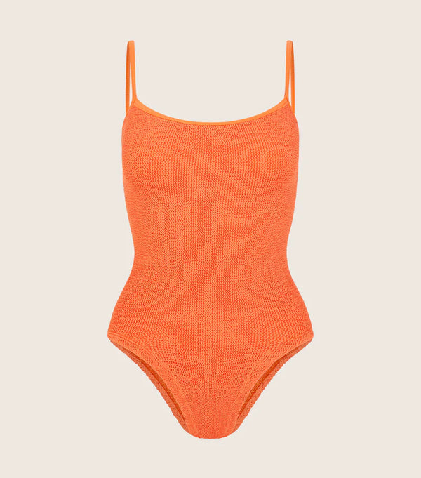 Pamela Swim Crinkle Orange