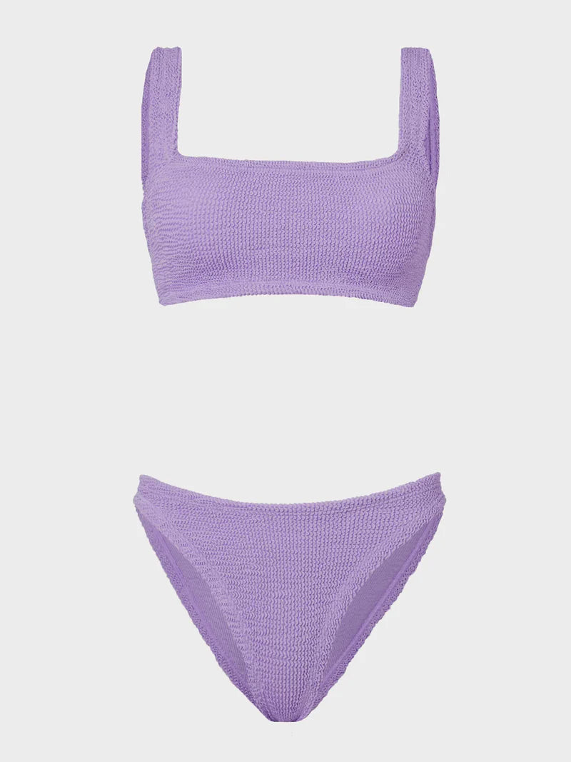 Coverage Xandra Crinkle Bikini Lilac