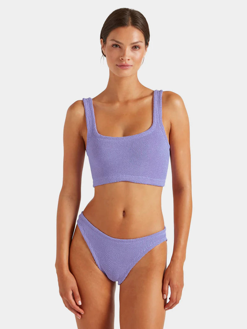 Coverage Xandra Crinkle Bikini Lilac