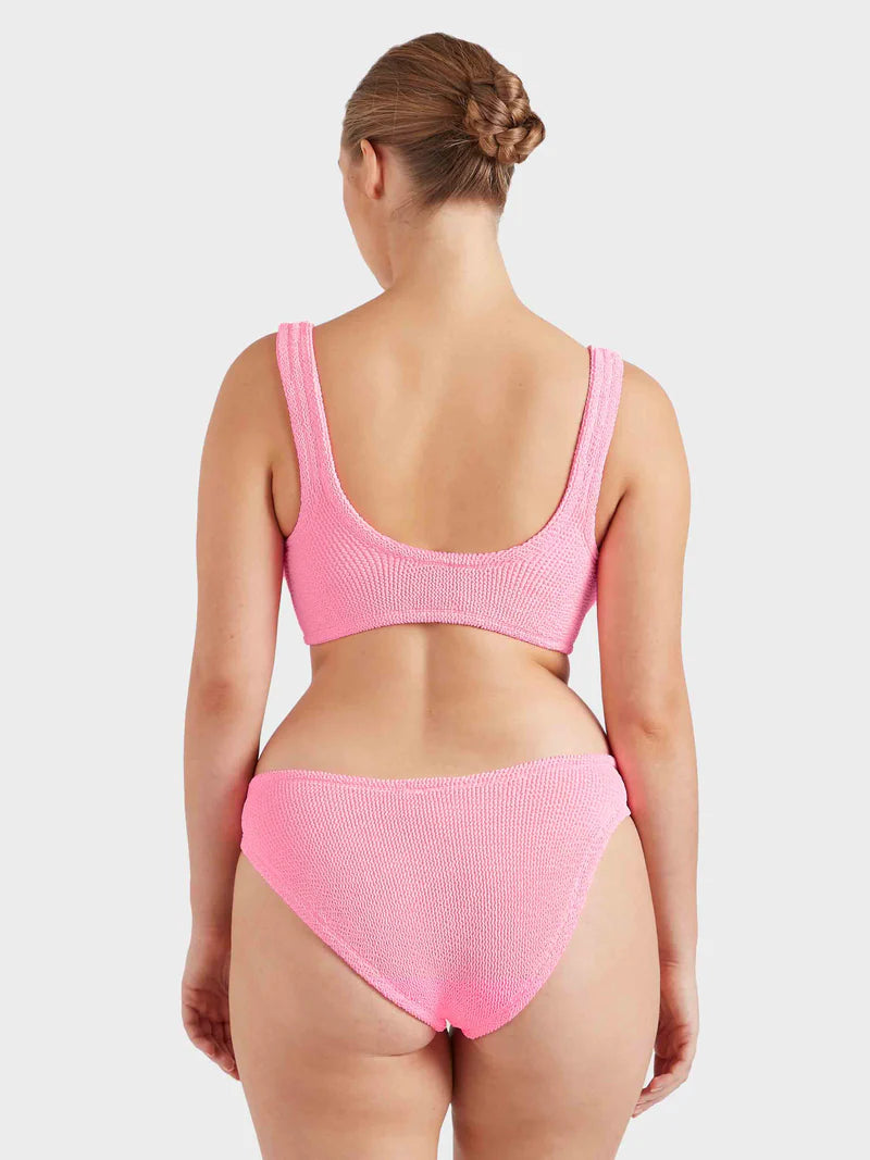 Coverage Xandra Crinkle Bikini Bubblegum
