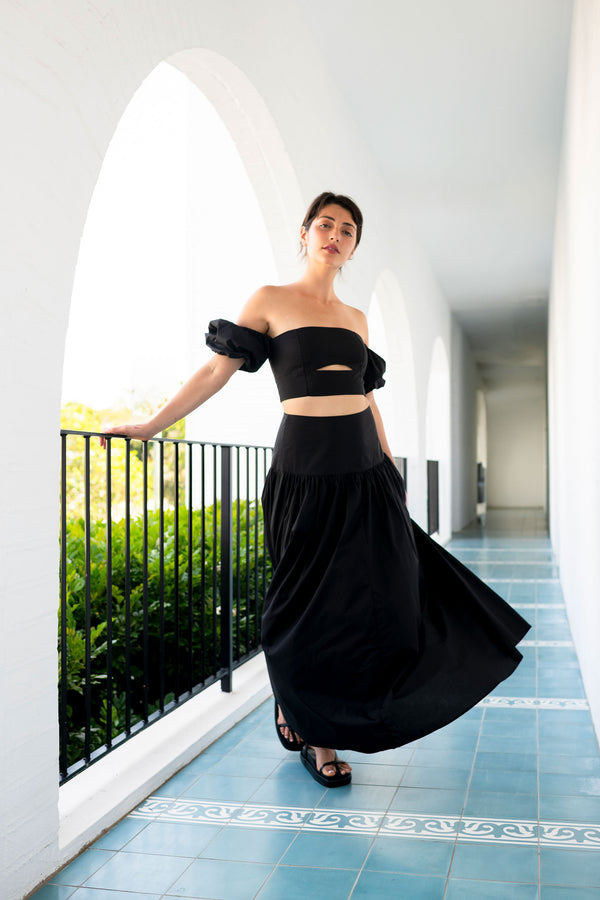 Solana Skirt Black