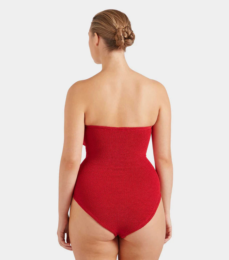Dolly Swim Red Gingham