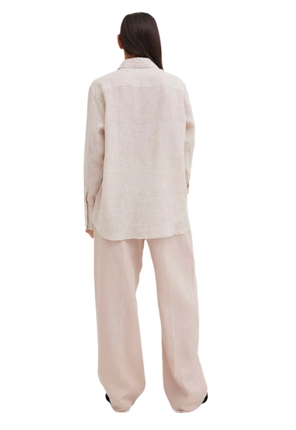 Jac + Jack Benji Shirt Natural | Halcyon Atelier