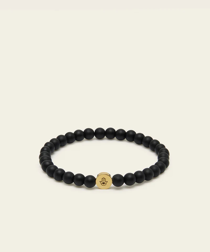 The Eye of Prosperity Bracelet with Onyx