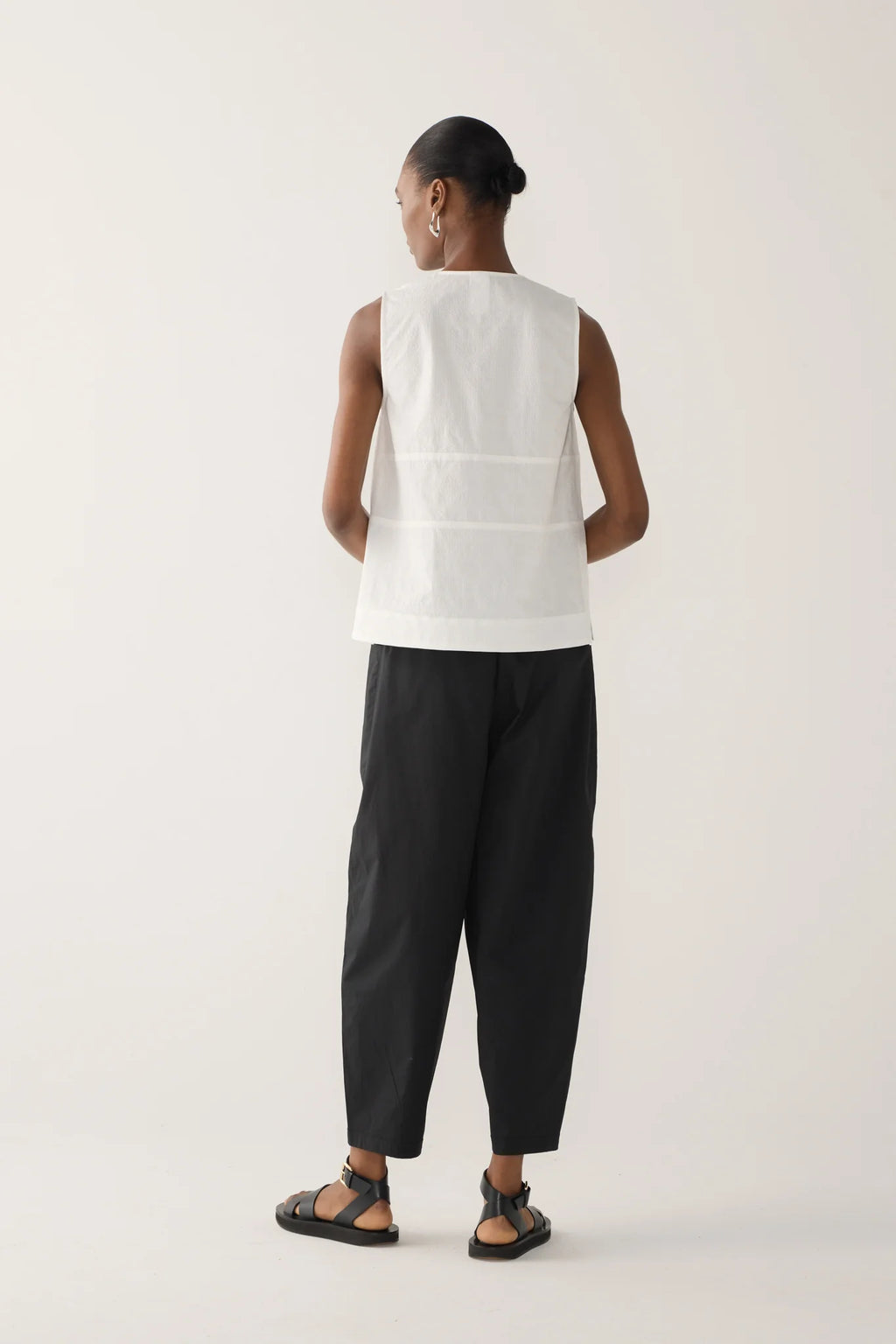 Flo Top White Seersucker