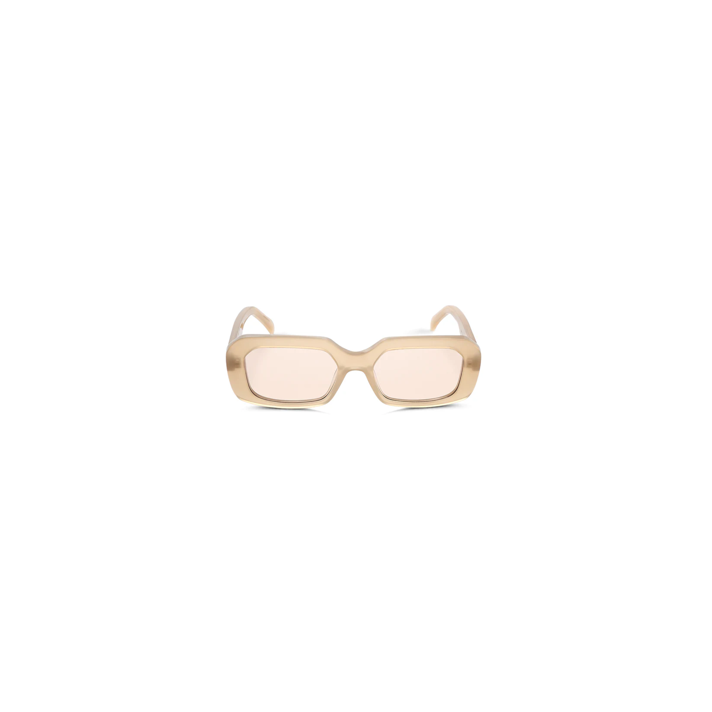 FORTY Nude Sunglasses Light Brown Lens