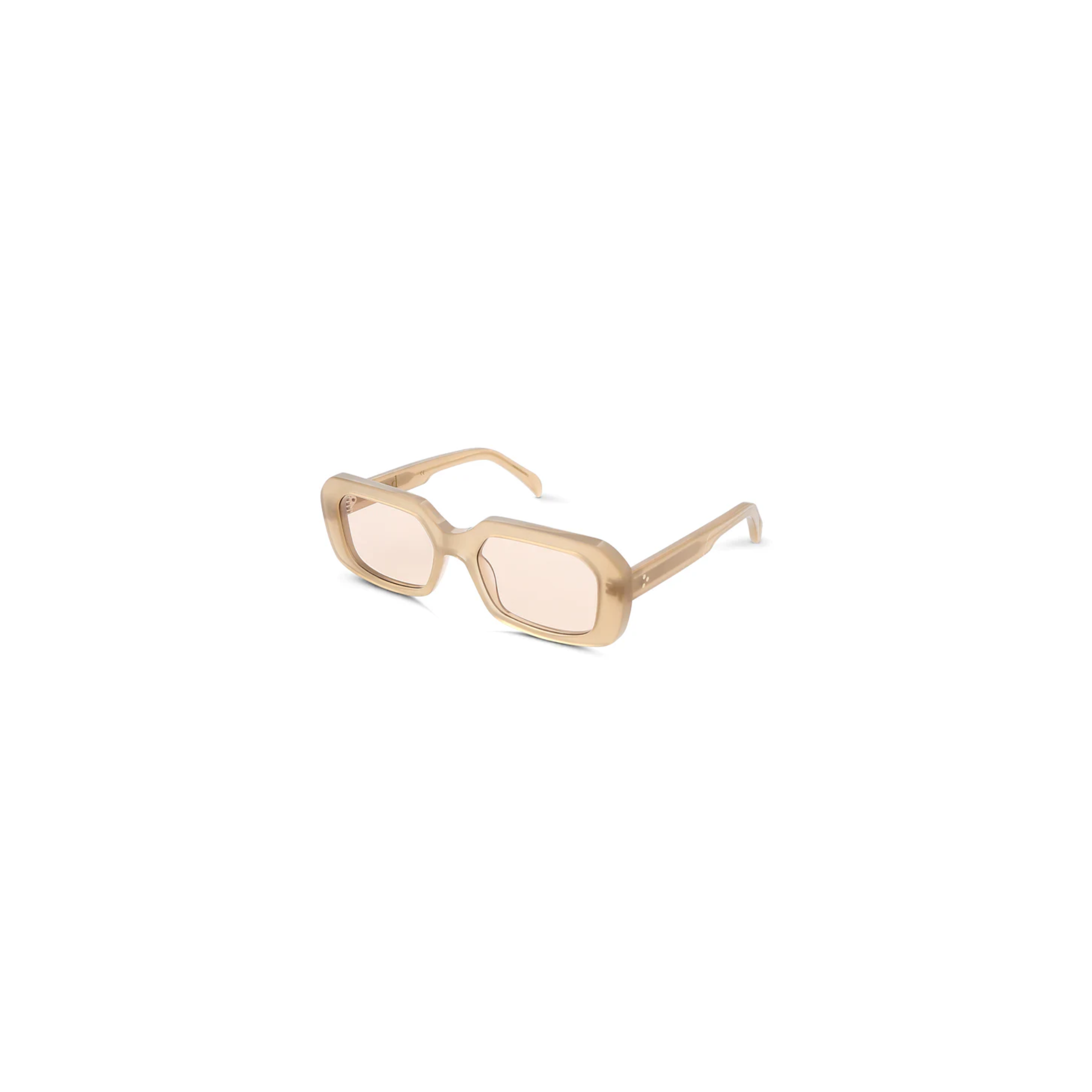 FORTY Nude Sunglasses w Light Brown Lens