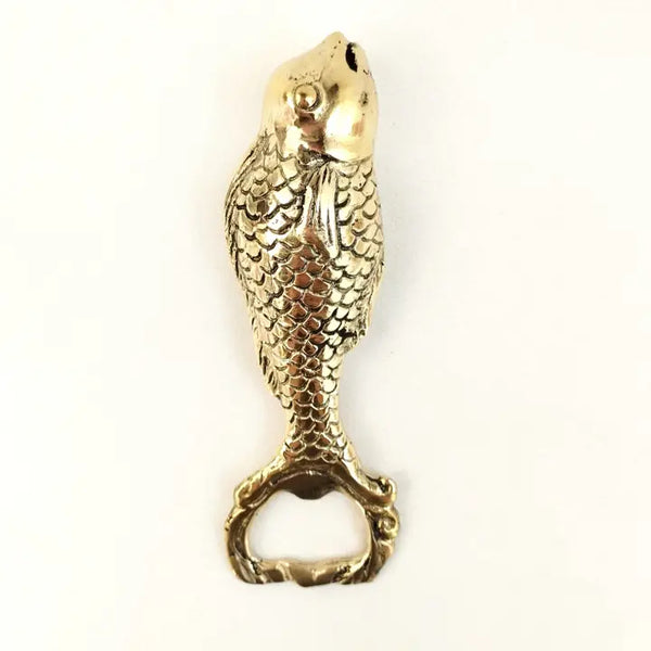 Brass Bottle Opener Fish