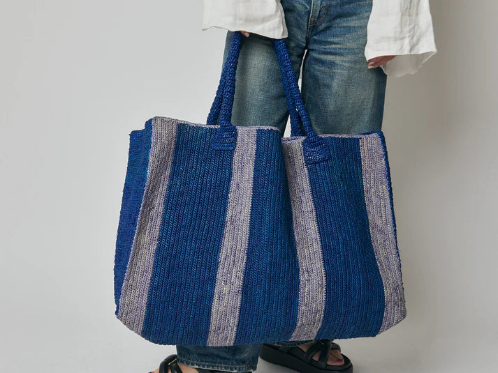 Raffia Weekender Bag