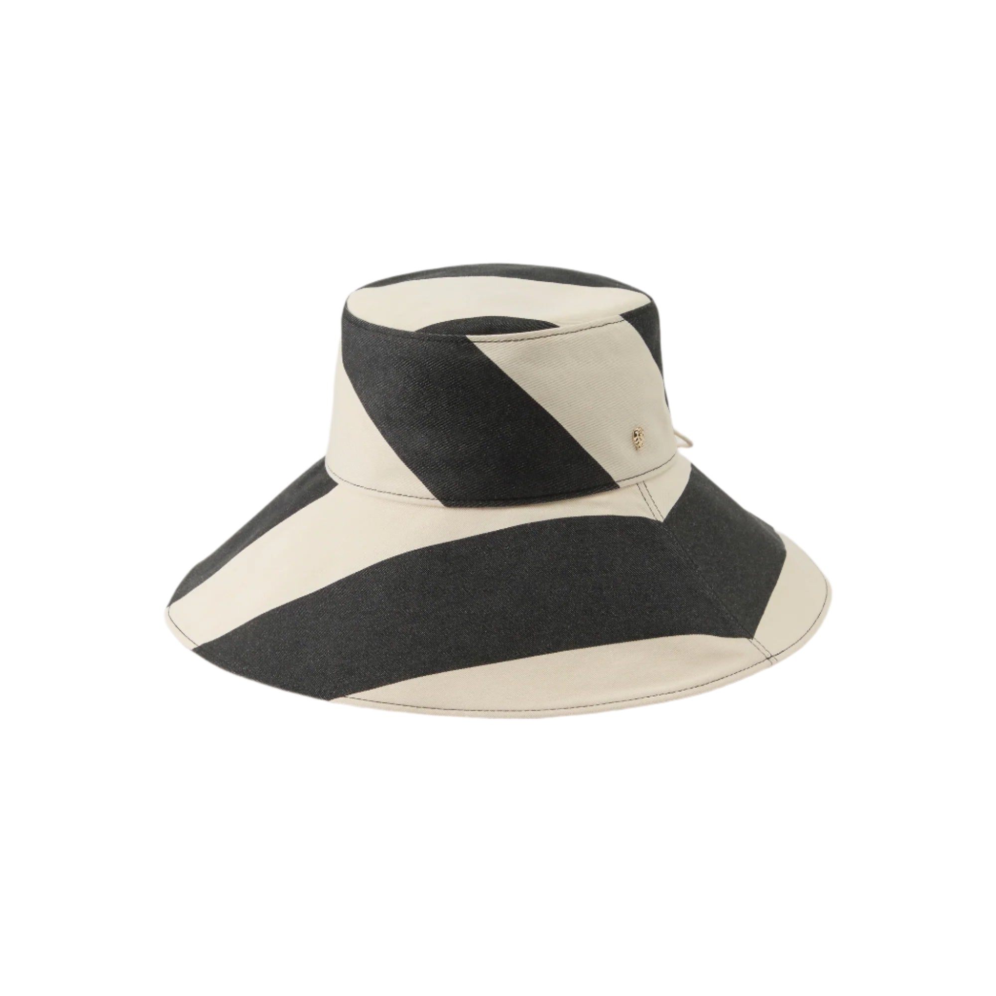 HELEN KAMINSKI Calla Hat Black/Coconut | Halcyon Atelier