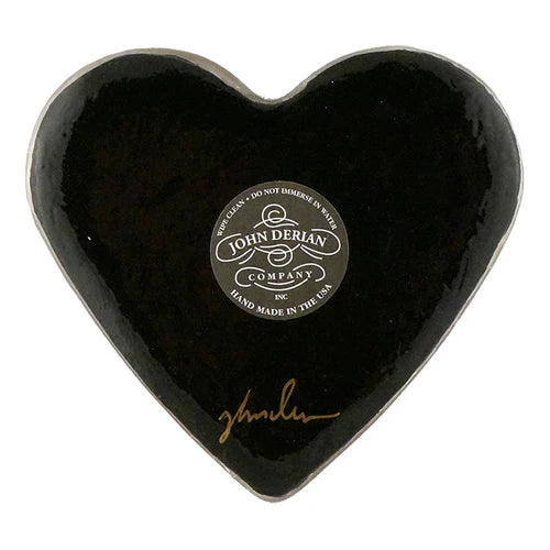 Lovebirds Heart Charm Paperweight