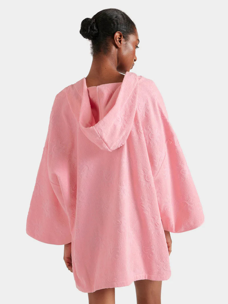 Hooded Towelling Poncho