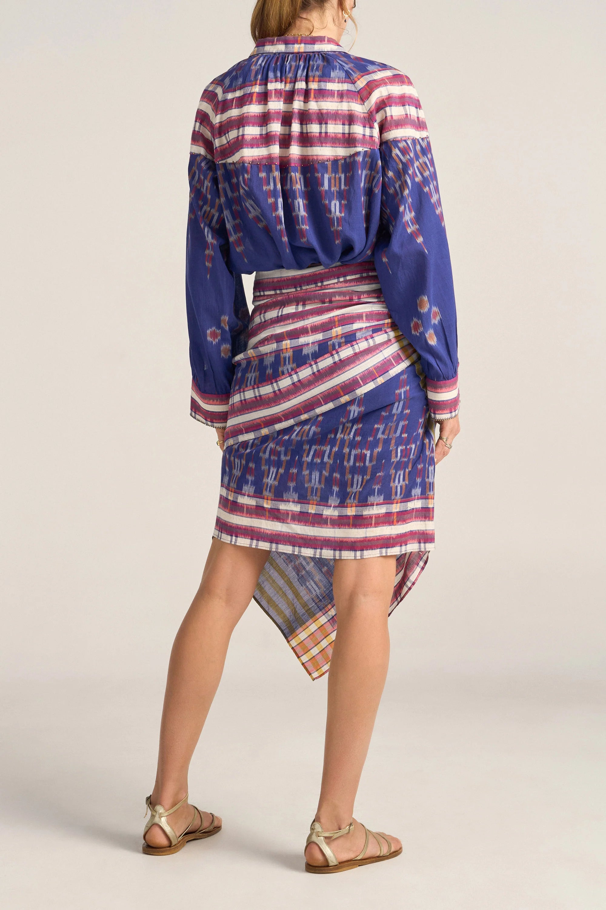 Aegis Skirt Ikat Scarf