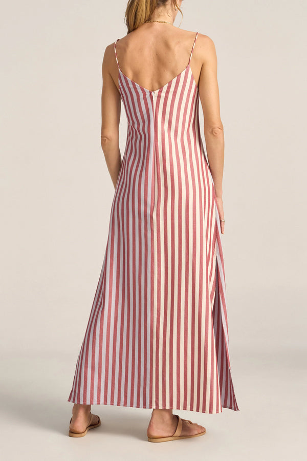 Gorgon Dress Oia Stripe