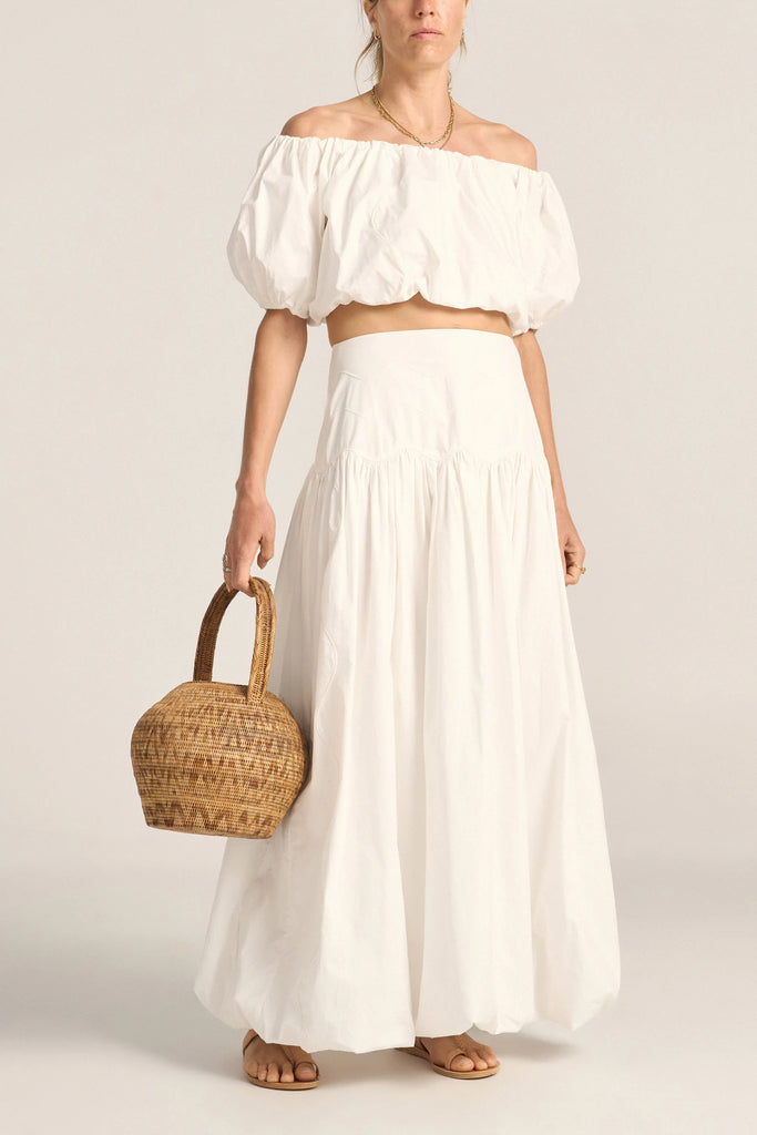 Arachne Skirt White