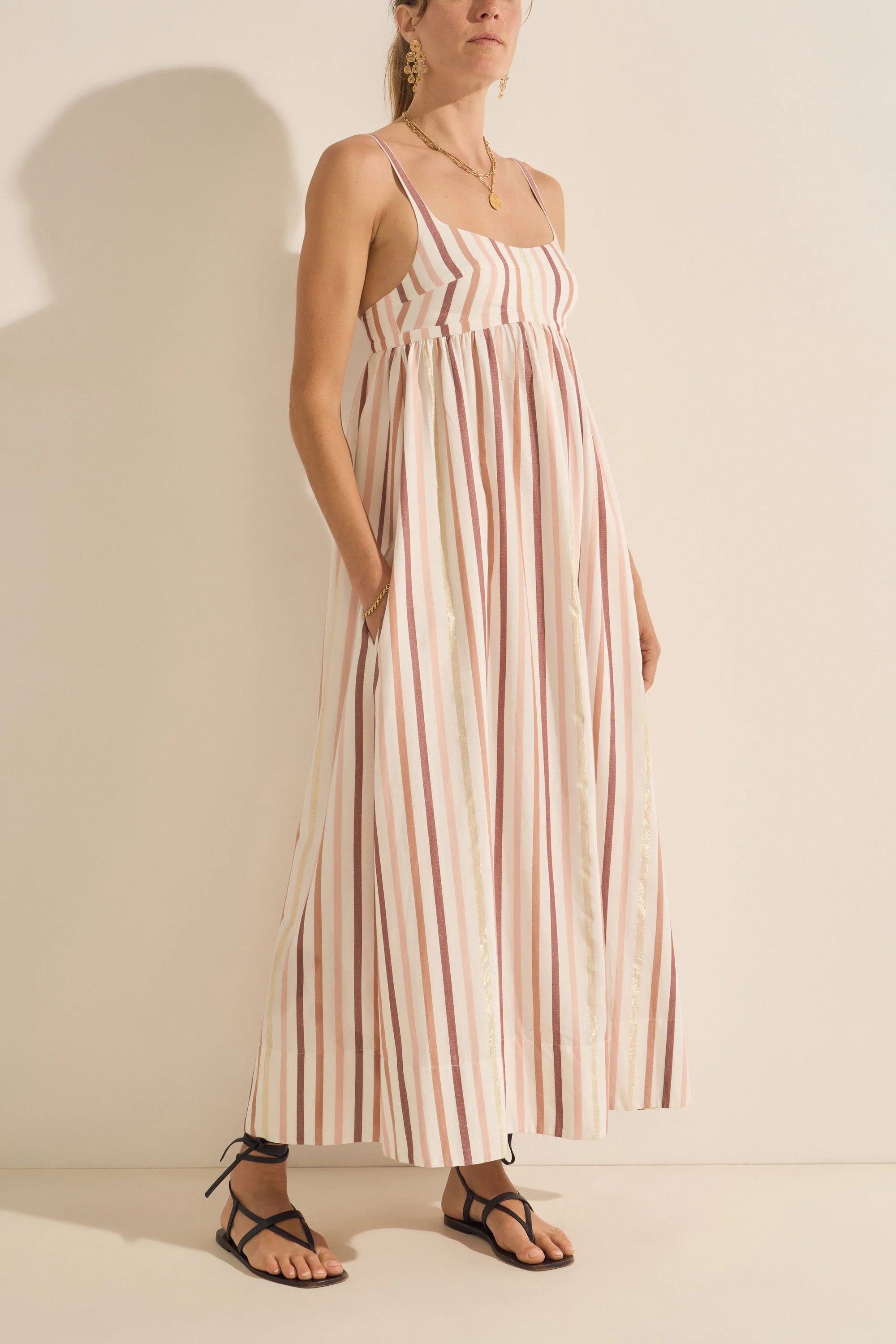 Raven Dress Thessa Stripe