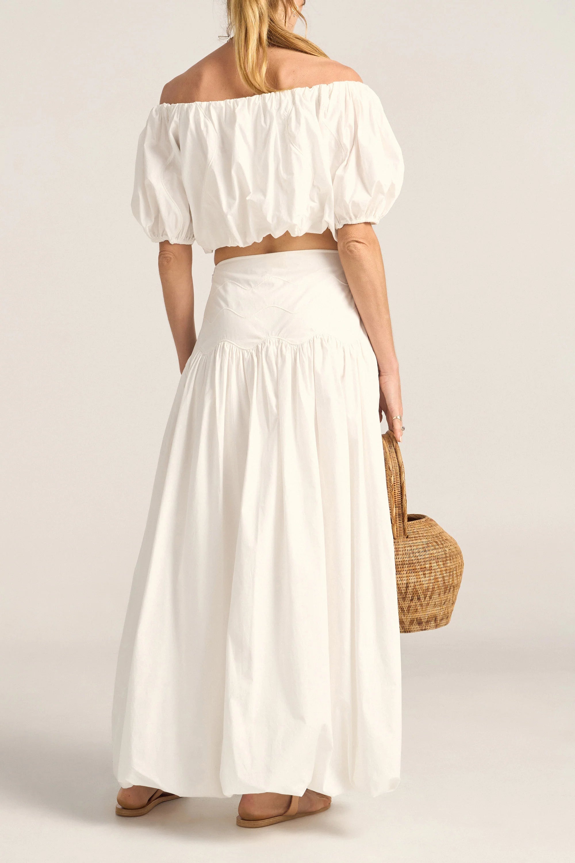 Arachne Skirt White