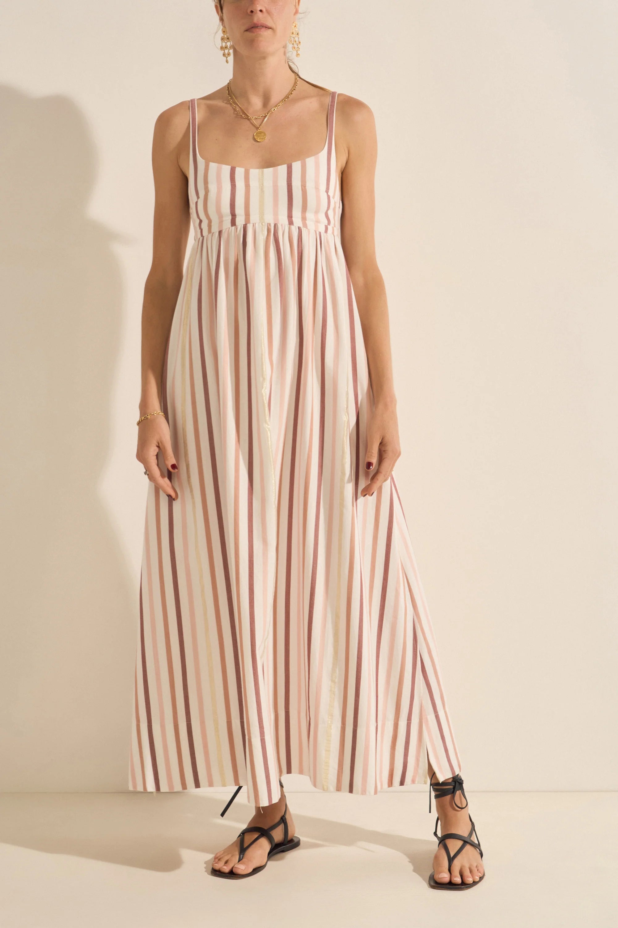 Raven Dress Thessa Stripe