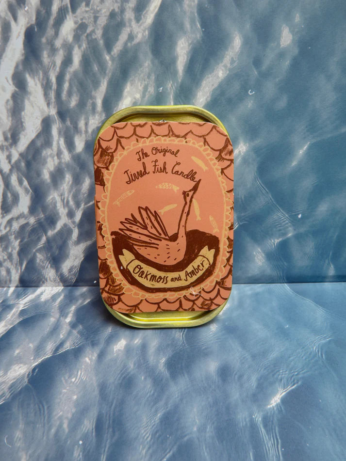 FAIRE The Original Tinned Fish Candle Oakmoss & Amber | Halcyon Atelier