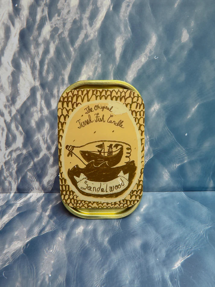 FAIRE The Original Tinned Fish Candle Sandalwood | Halcyon Atelier