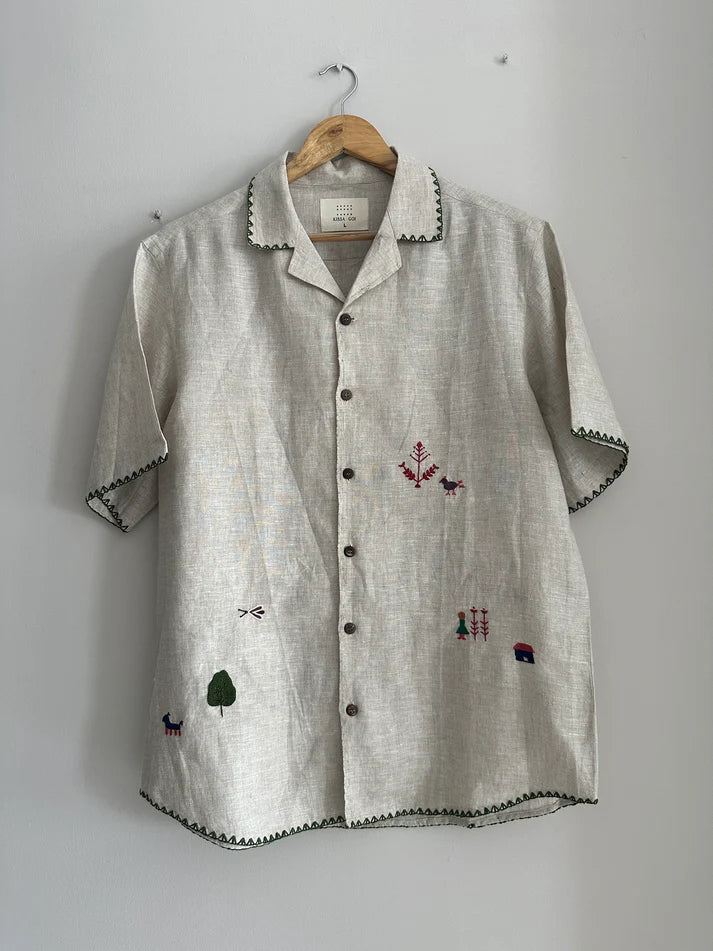 Farmer's Life Linen Shirt