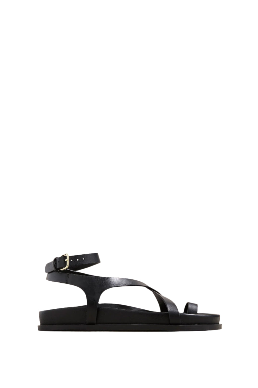 The Jalen Slim Sandal - Black