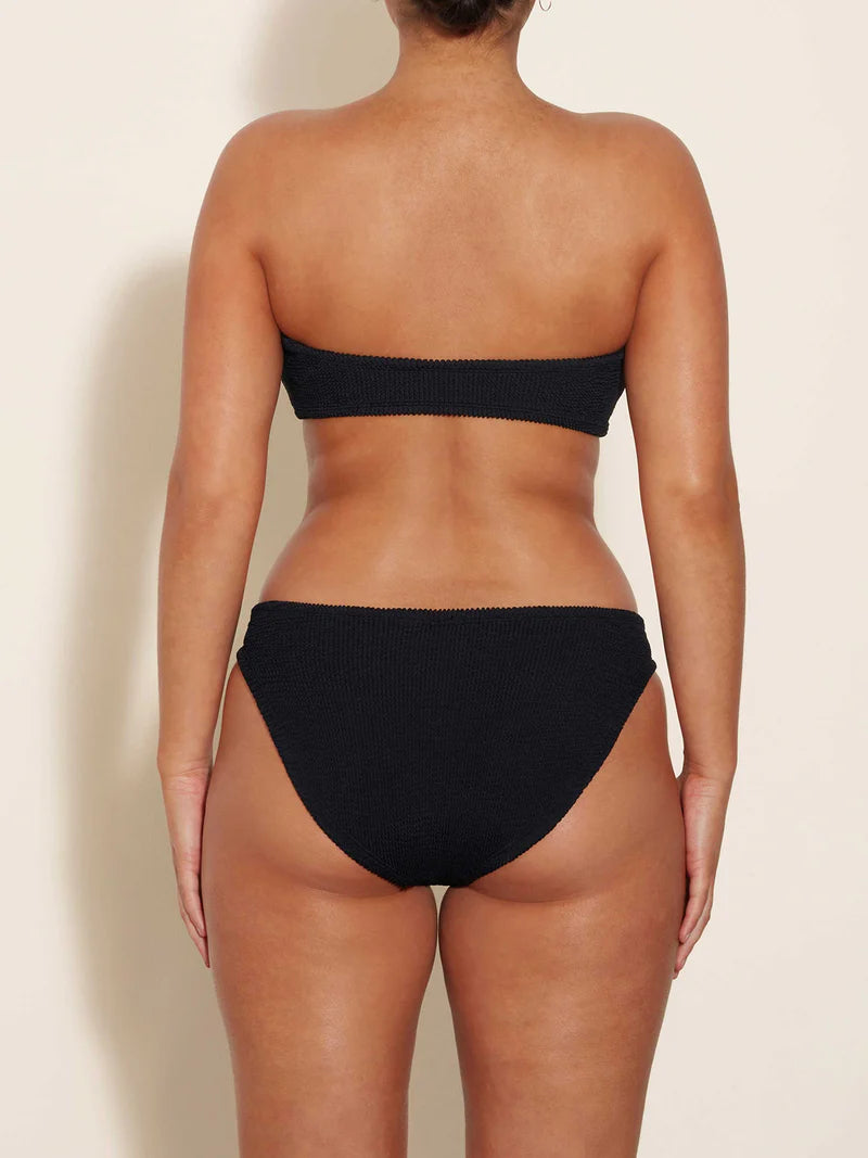 Coverage Jean Bikini Black