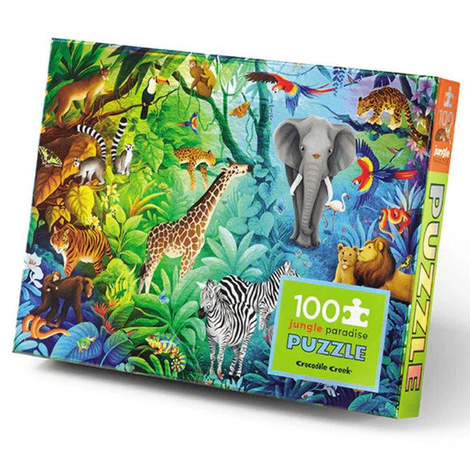 Holographic Puzzle 100pc - Jungle Paradise