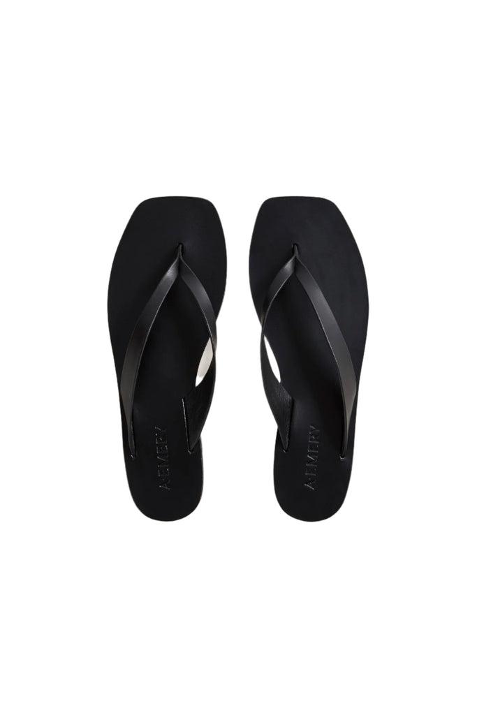 A.Emery The Kinto Sandal - Black | Halcyon Atelier