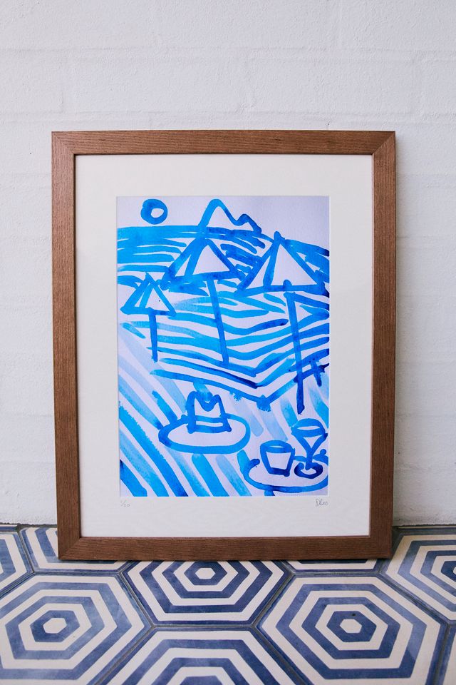 Caba Beach Print
