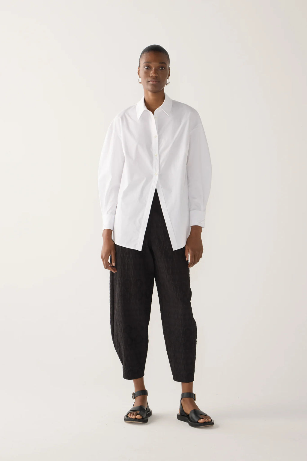 Lucie Shirt White Poplin