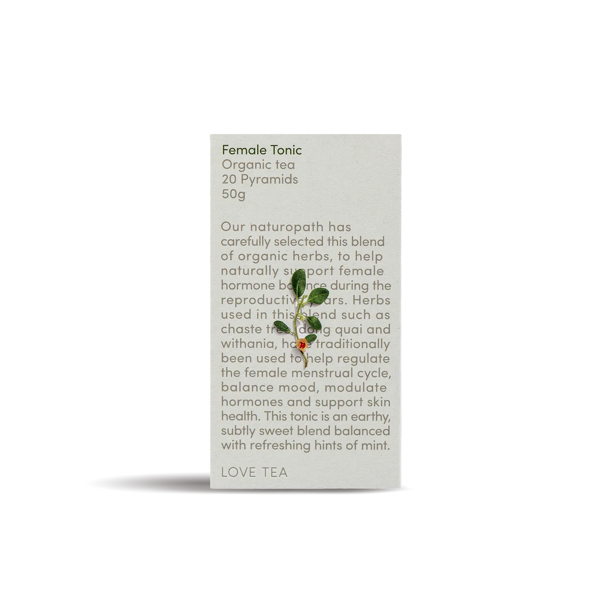 LOVE TEA Female tonic tea 20 Pyramid bags