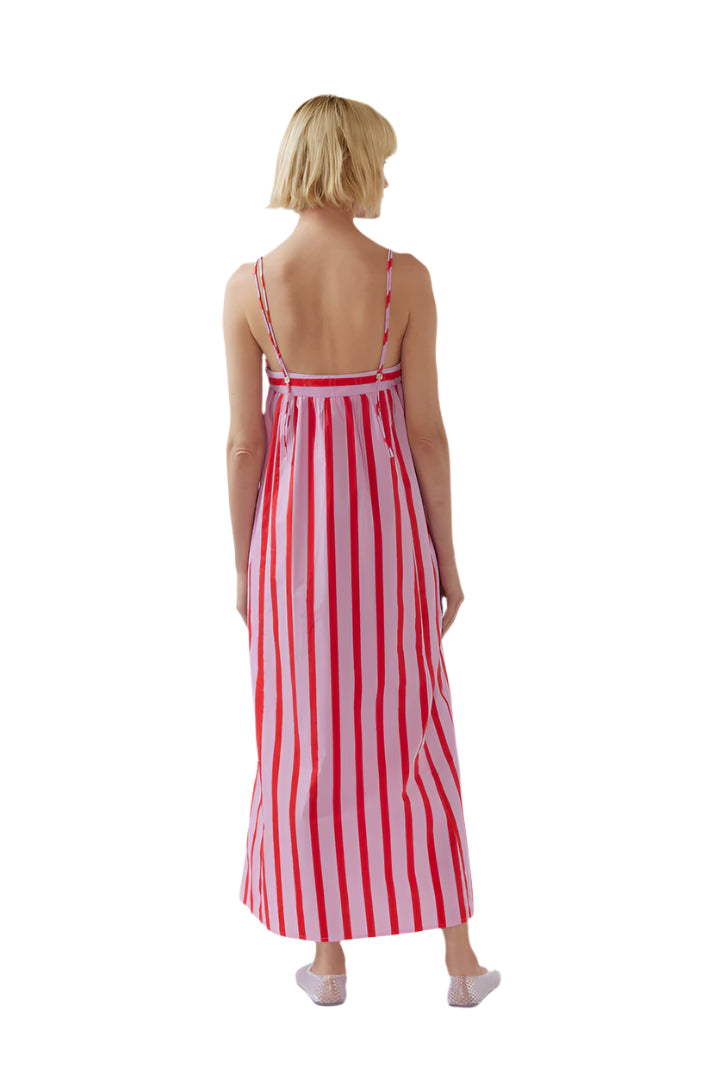 Mindy Dress Candy Stripe