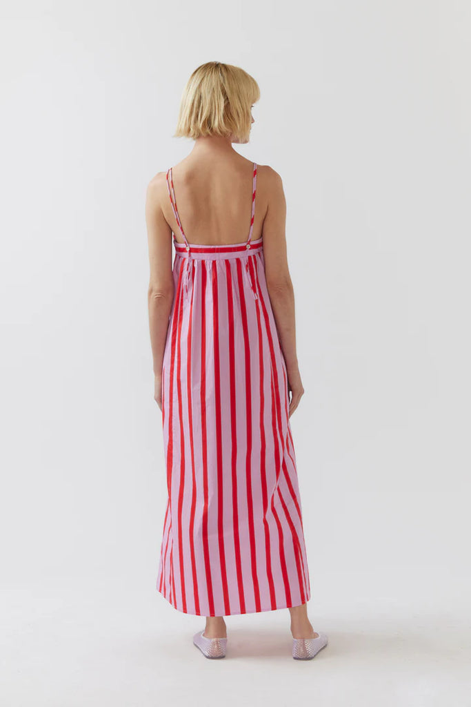 Mindy Dress Candy Stripe