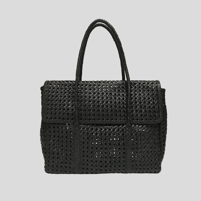 VIOLETTE CUIR Bag Black x Black