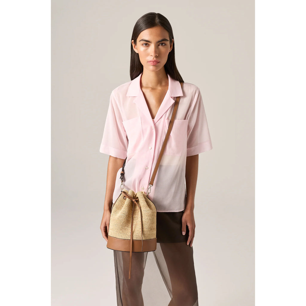 Magy Raffia Crochet Bag Natural