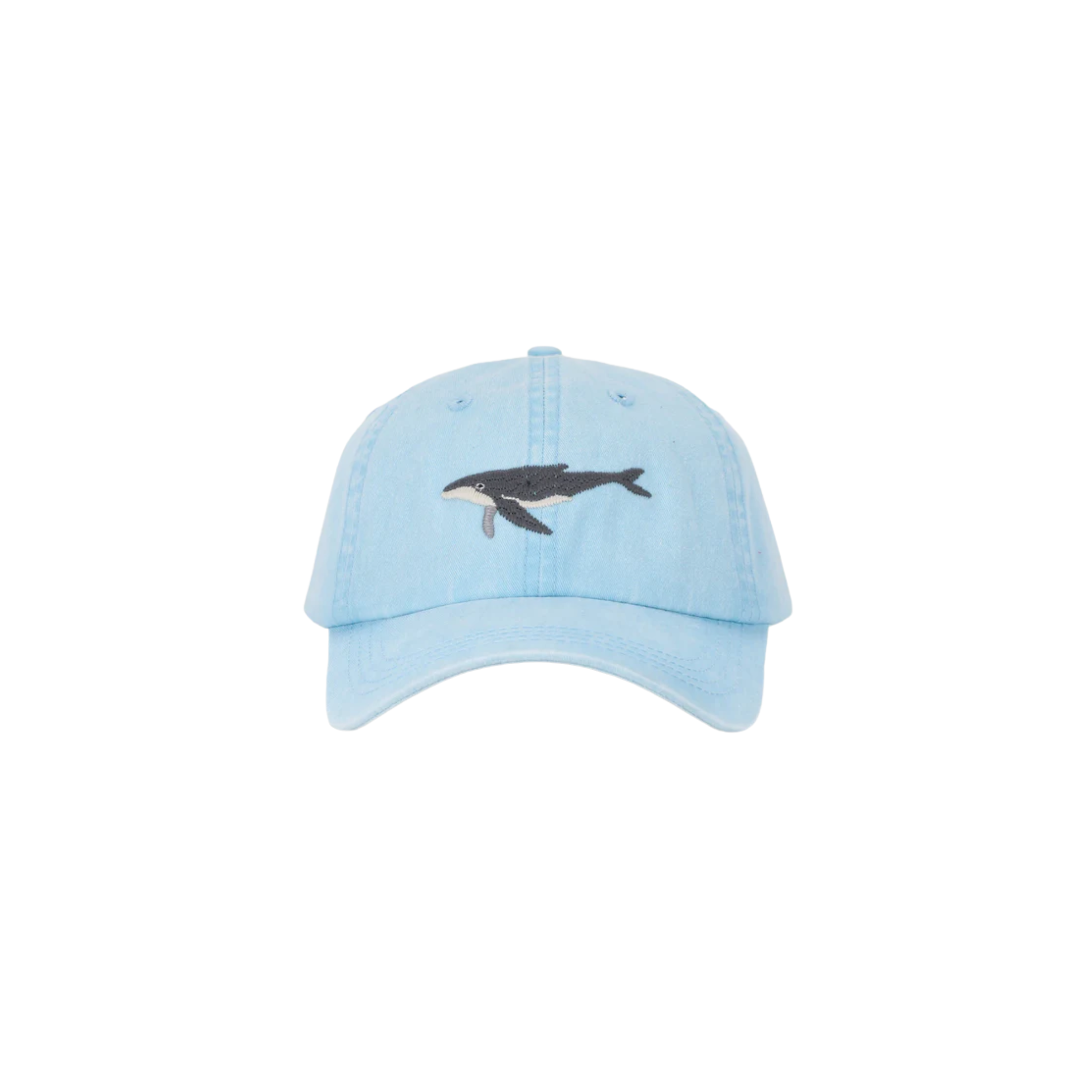 Mens Blue Hat Fish Lids - Humpback Whale Lid