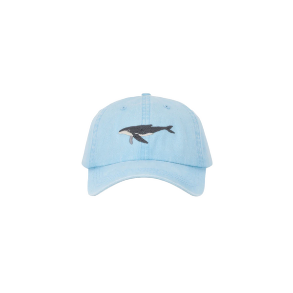 Mens Blue Hat Fish Lids - Humpback Whale Lid
