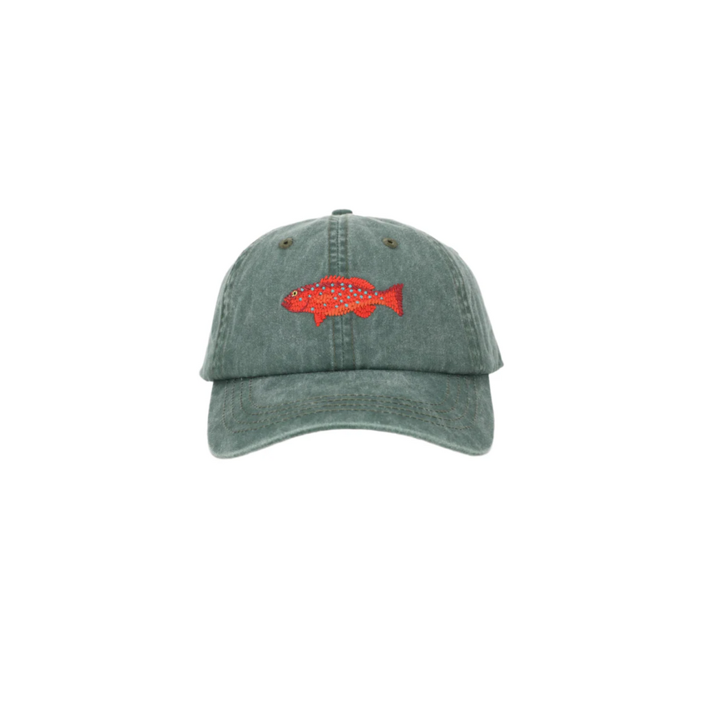 Mens Fishing Hat and Cap PALLION POINT Coral Trout Lid