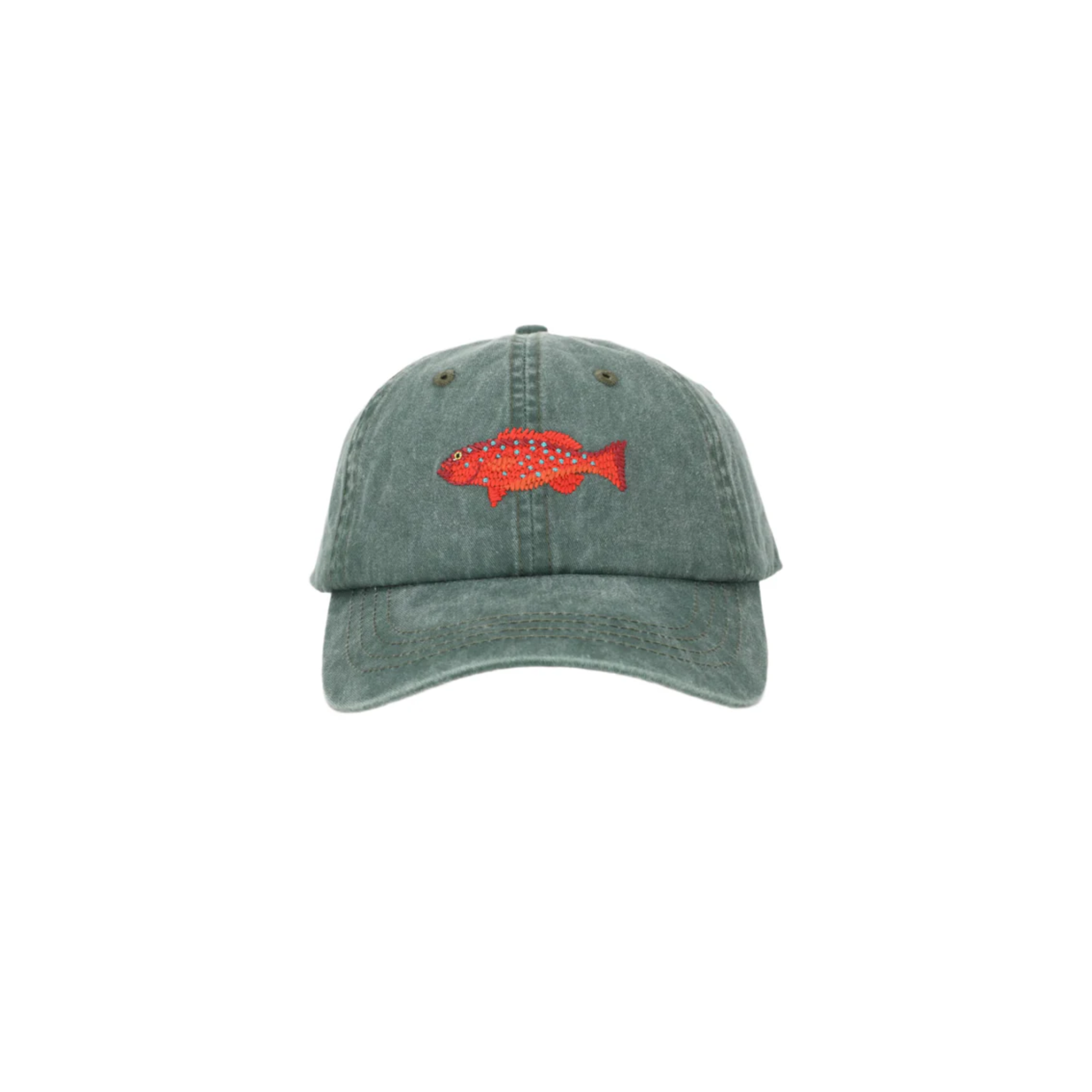 Mens Fishing Hat and Cap PALLION POINT Coral Trout Lid