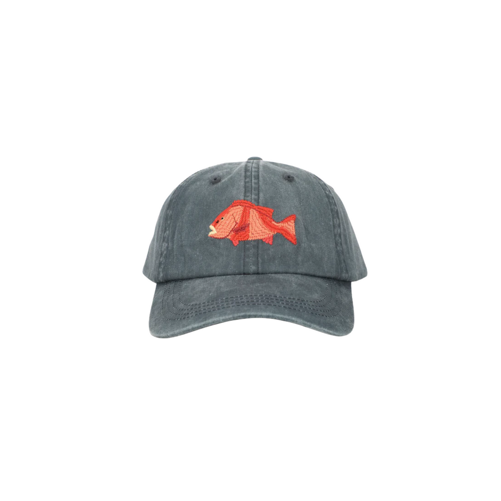 Mens and Boys Fishing Hat and Cap PALLION POINT Red Emperor Lid