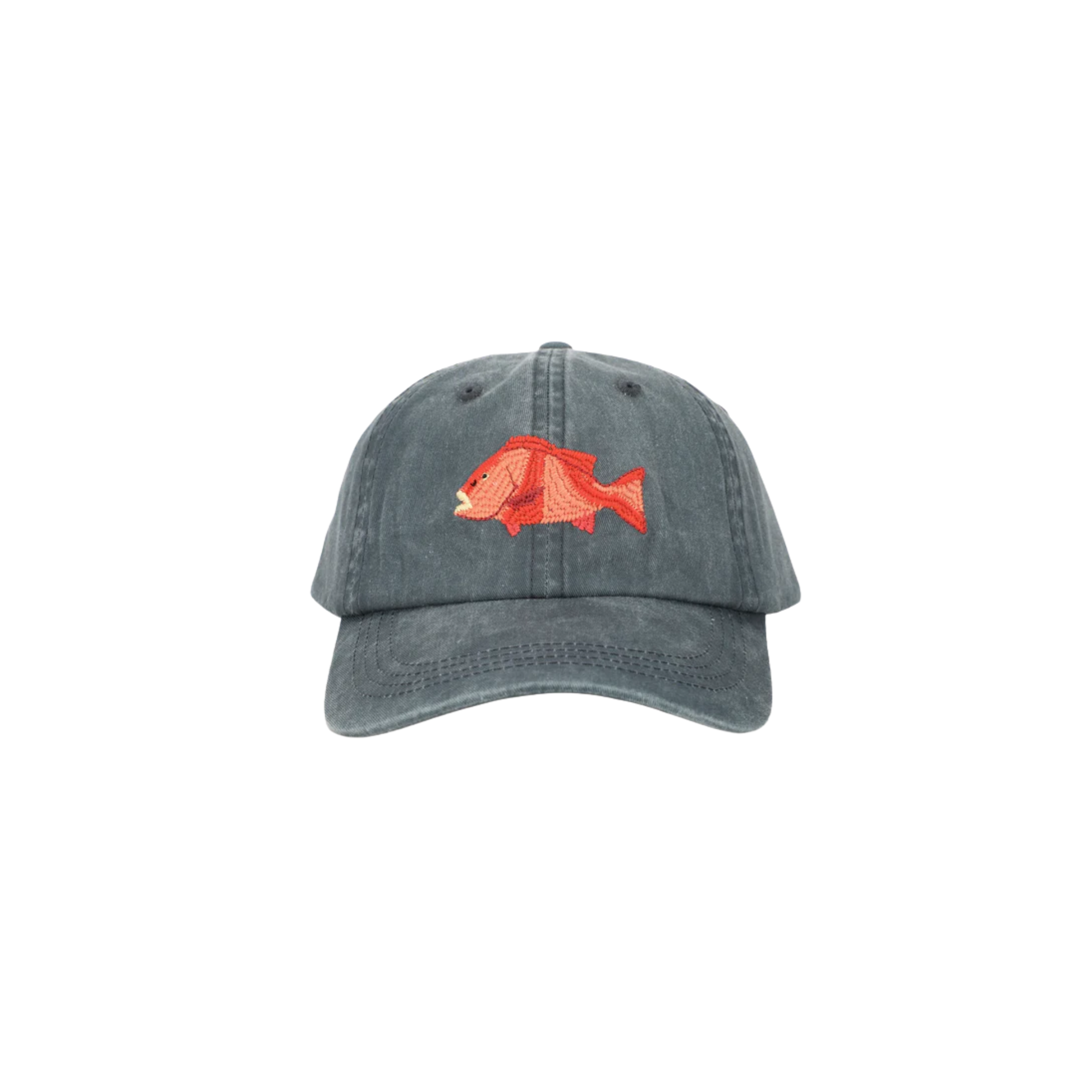 Mens and Boys Fishing Hat and Cap PALLION POINT Red Emperor Lid