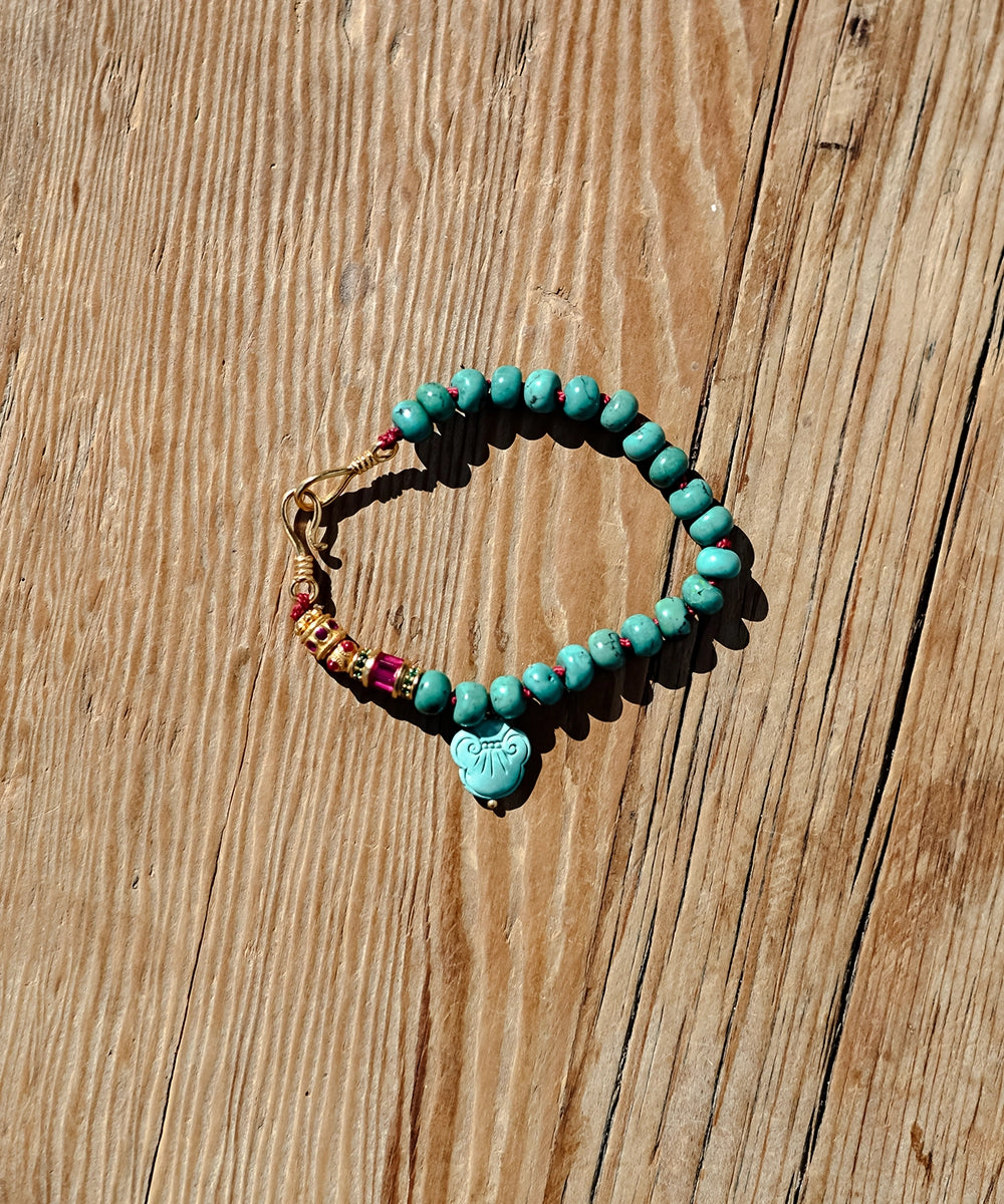 Aqua Vintage Bracelet
