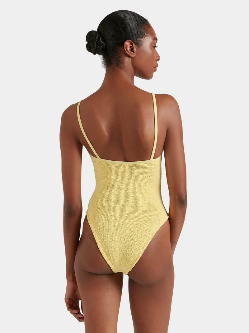Mia Beaded Swimsuit Butter