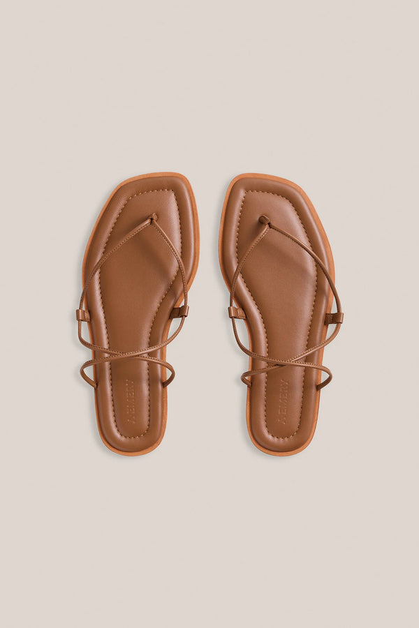 A.Emery The Nodi Sandal - Deep Tan | Halcyon Atelier