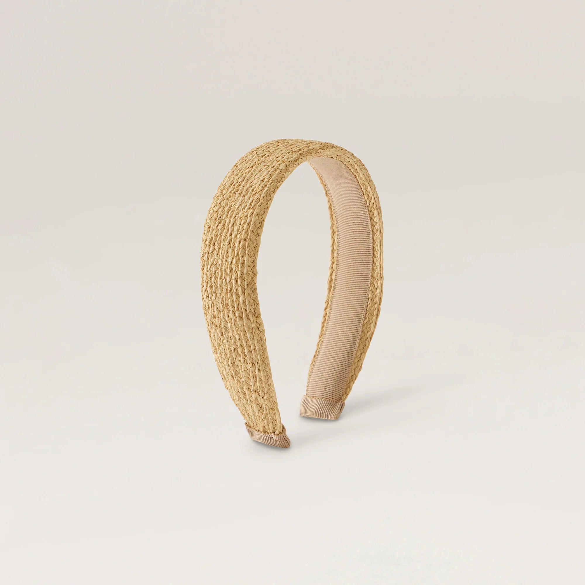 Nimak Raffia Braid Headband Natural