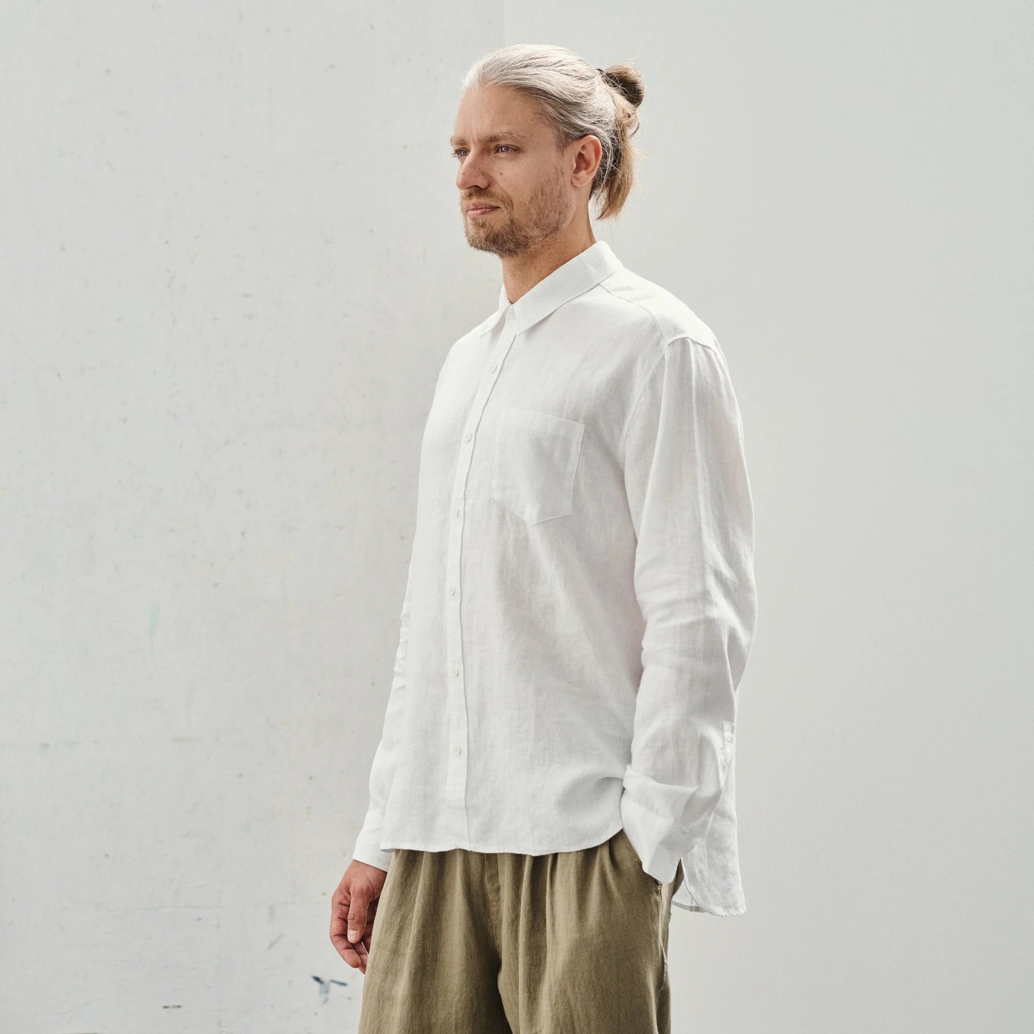 Larch Shirt Optical White