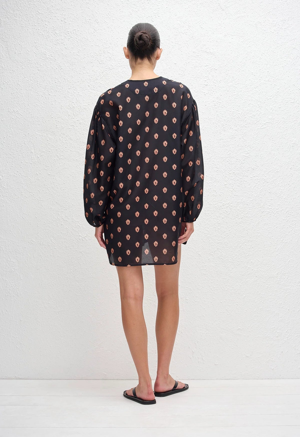 Popover Mini Tie Dress Vida