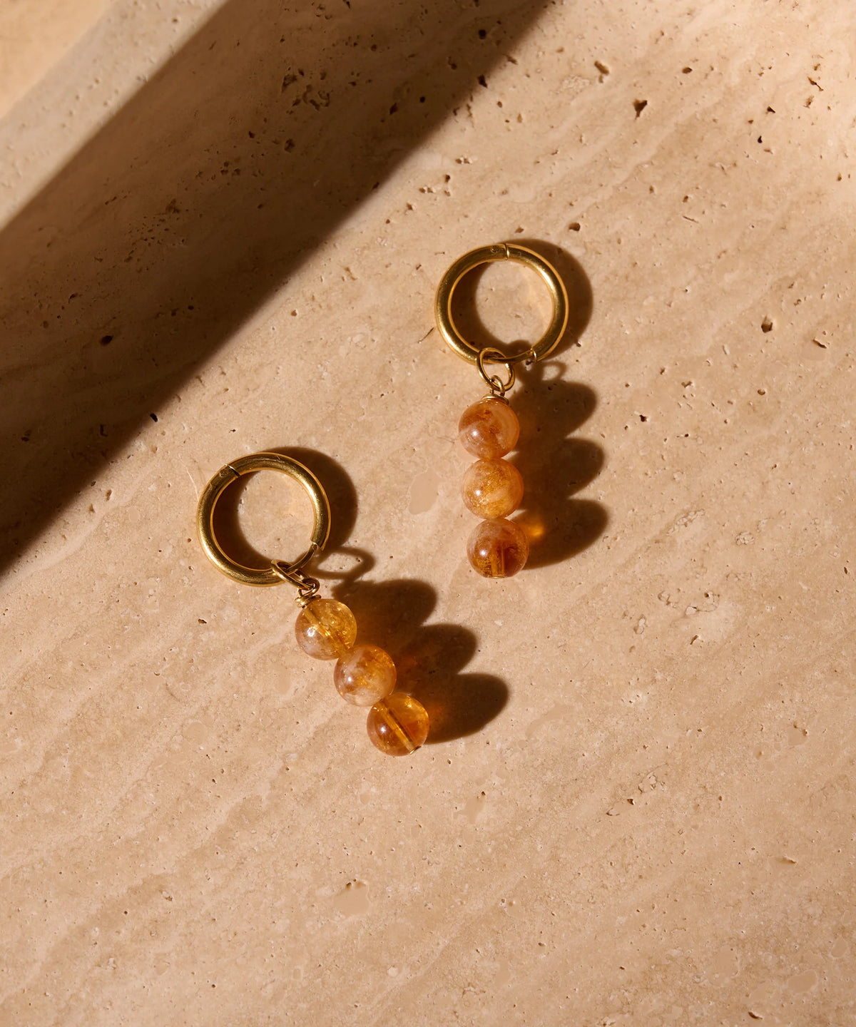 The Primal Radiance Earrings with Citrine