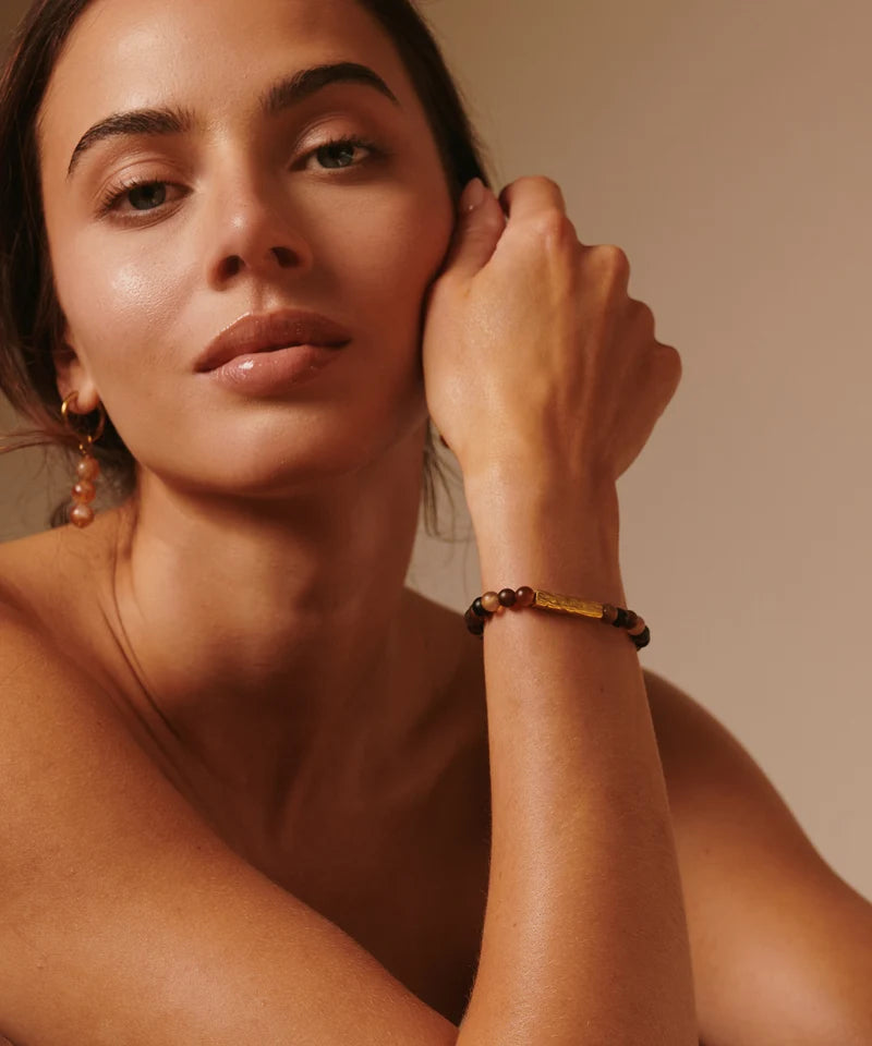 The Primal Warrior Bracelet with Sardonyx